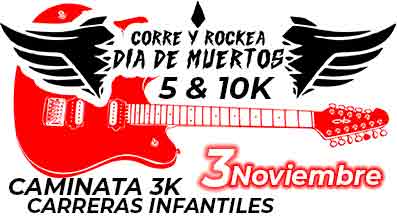 CORRE Y ROCKEA DIA DE MUERTOS PUEBLA 2024